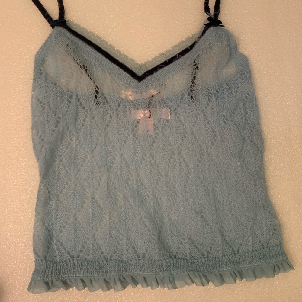 NWT RARE VINTAGE Victoria Secret Knitted Camisole